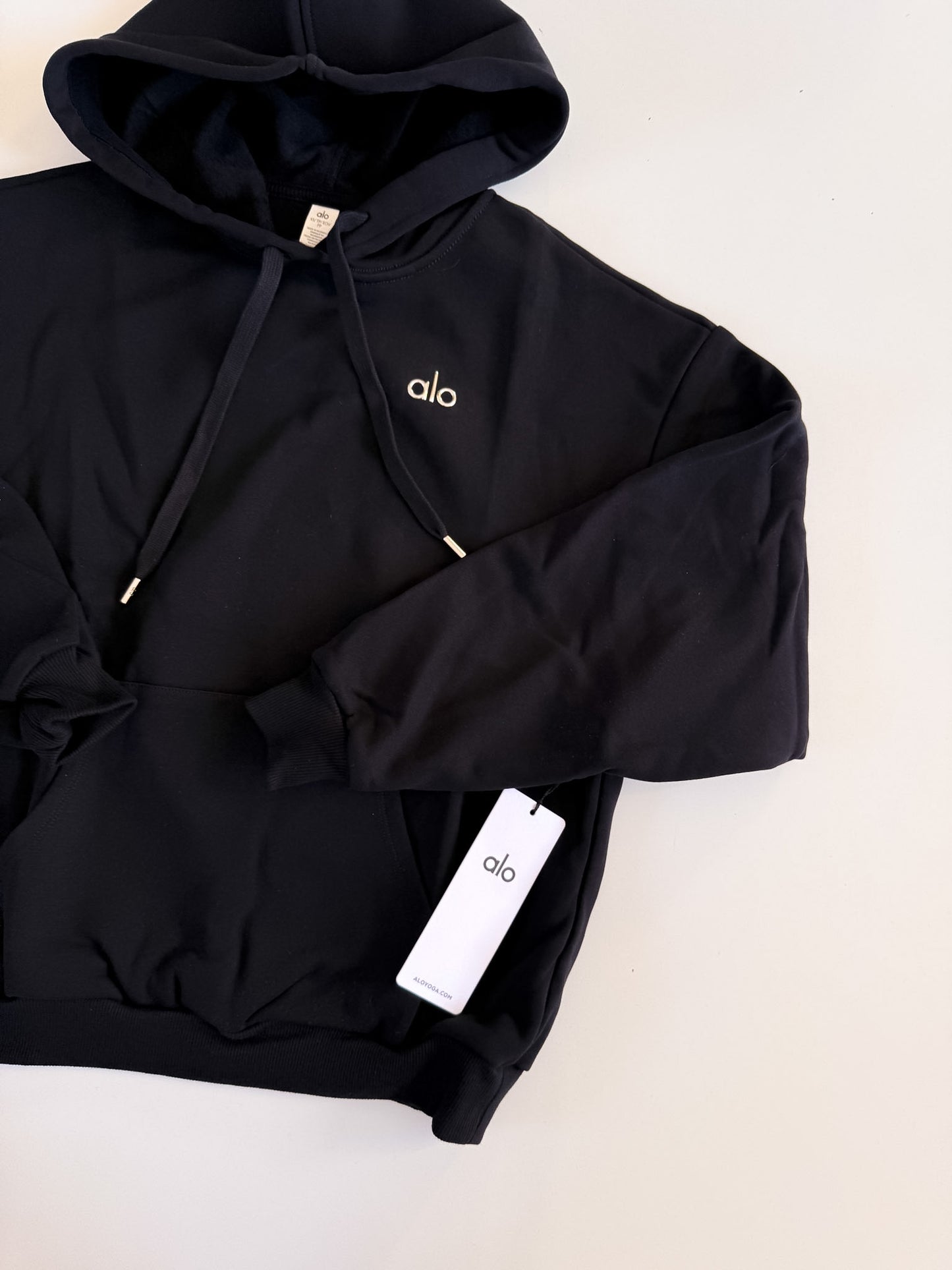 XS,S Black Accolade Hoodie