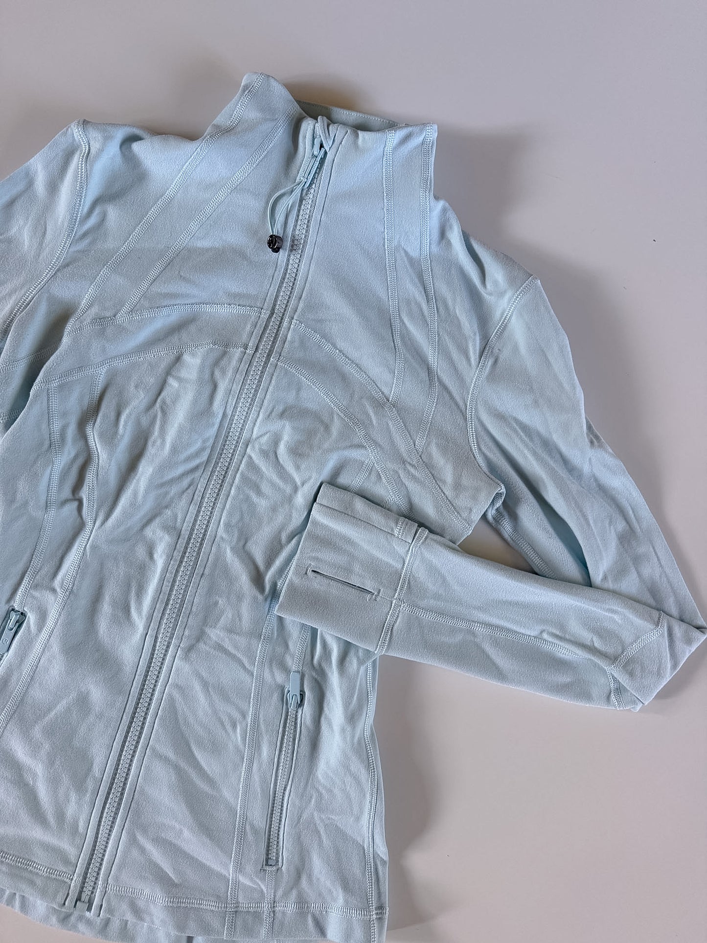 Size 4 Powder Blue Define Jacket