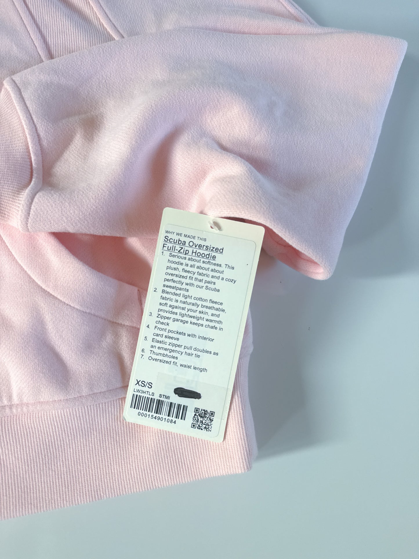 XS/S RARE NWT Strawberry Milkshake Full-Zip Scuba