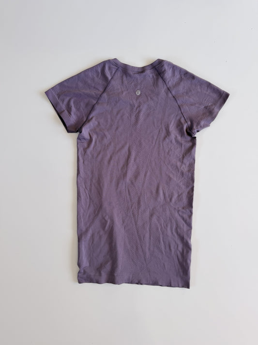 Size 4 Purple Swiftly Tech Short Sleeve 2.0