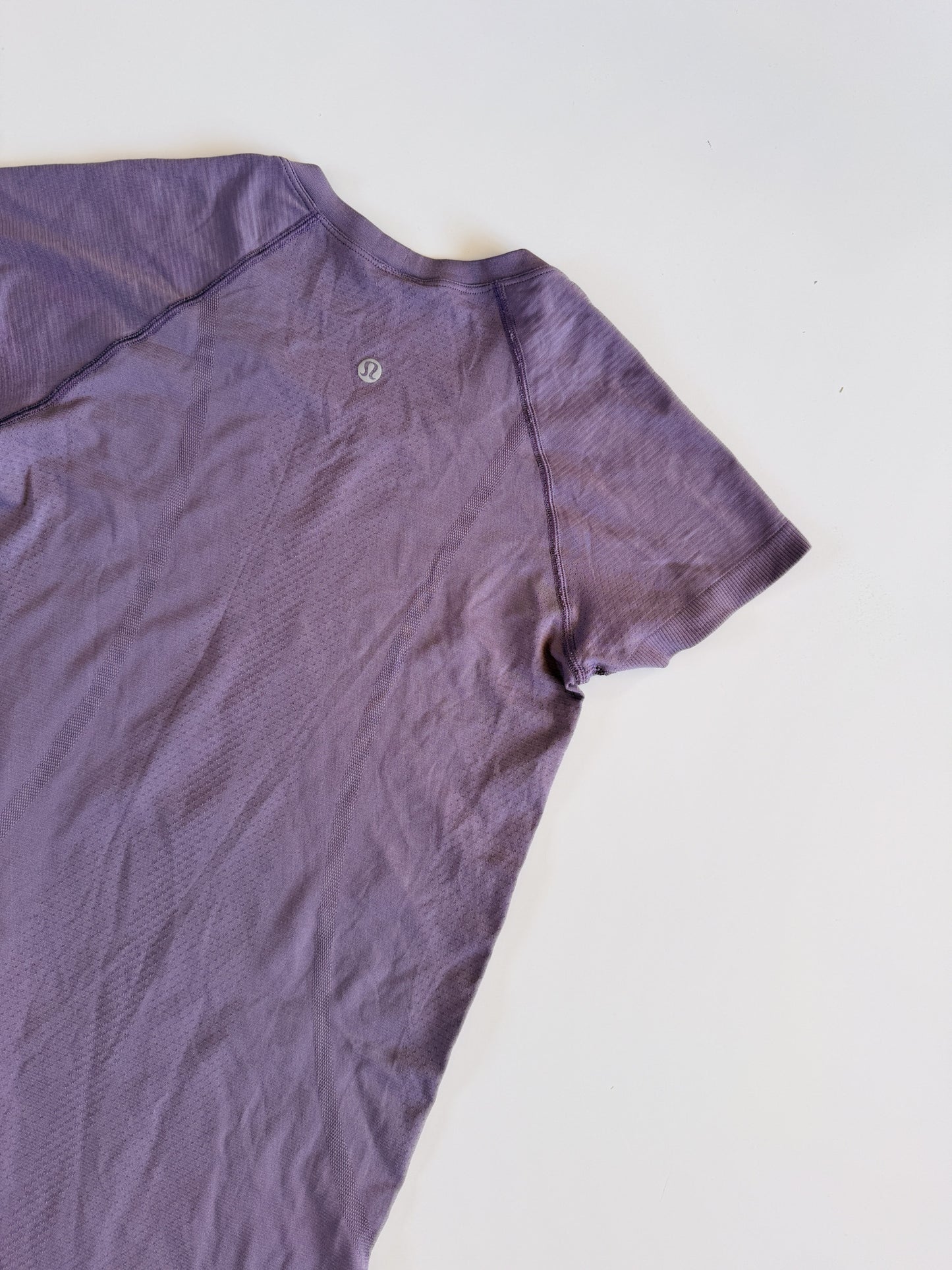 Size 4 Purple Swiftly Tech Short Sleeve 2.0