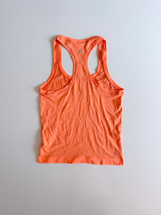 Size 4 Orange Soda Swiftly Tech Tank 2.0 race