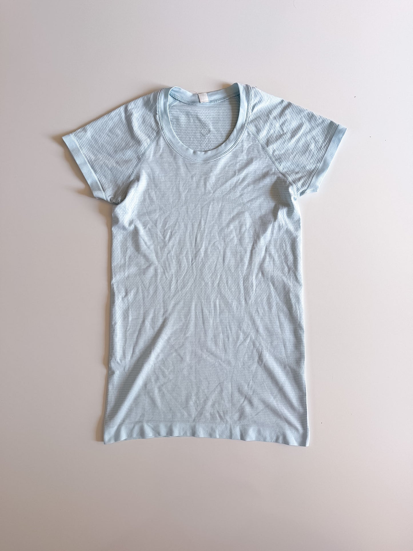 Size 6 RARE Blue Glow Swiftly Tech Short Sleeve 2.0