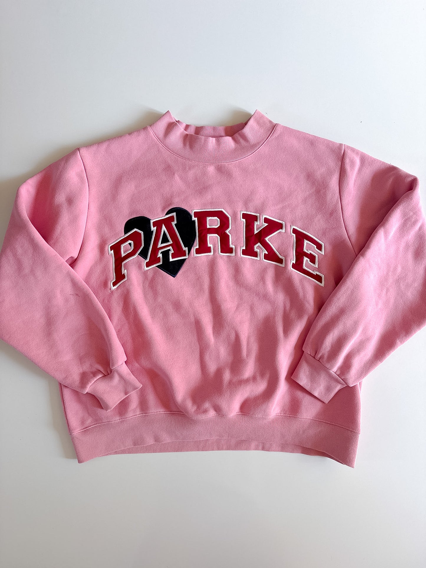 L/XL RARE Valentines PARKE Mockneck description