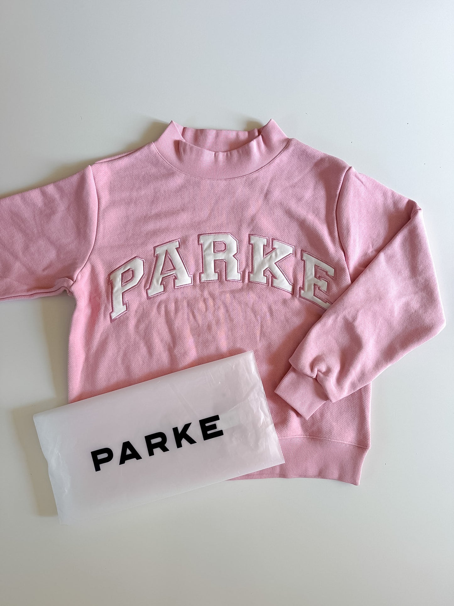 S/M Pink RARE PARKE Mockneck