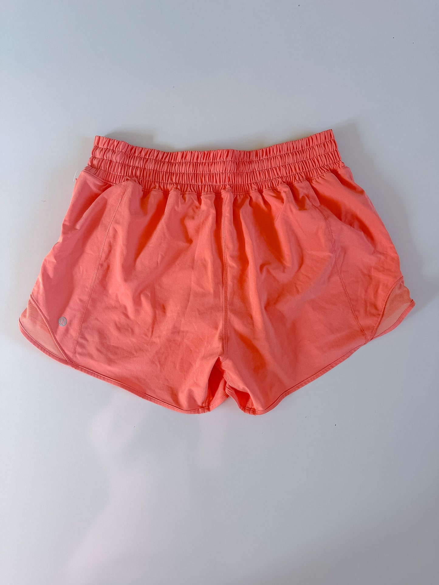 Size 8 HIGHRISE Sunny Coral Hotty Hot 4"