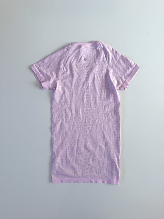Size 2 Pink Organza Swiftly Tech Short Sleeve 2.0