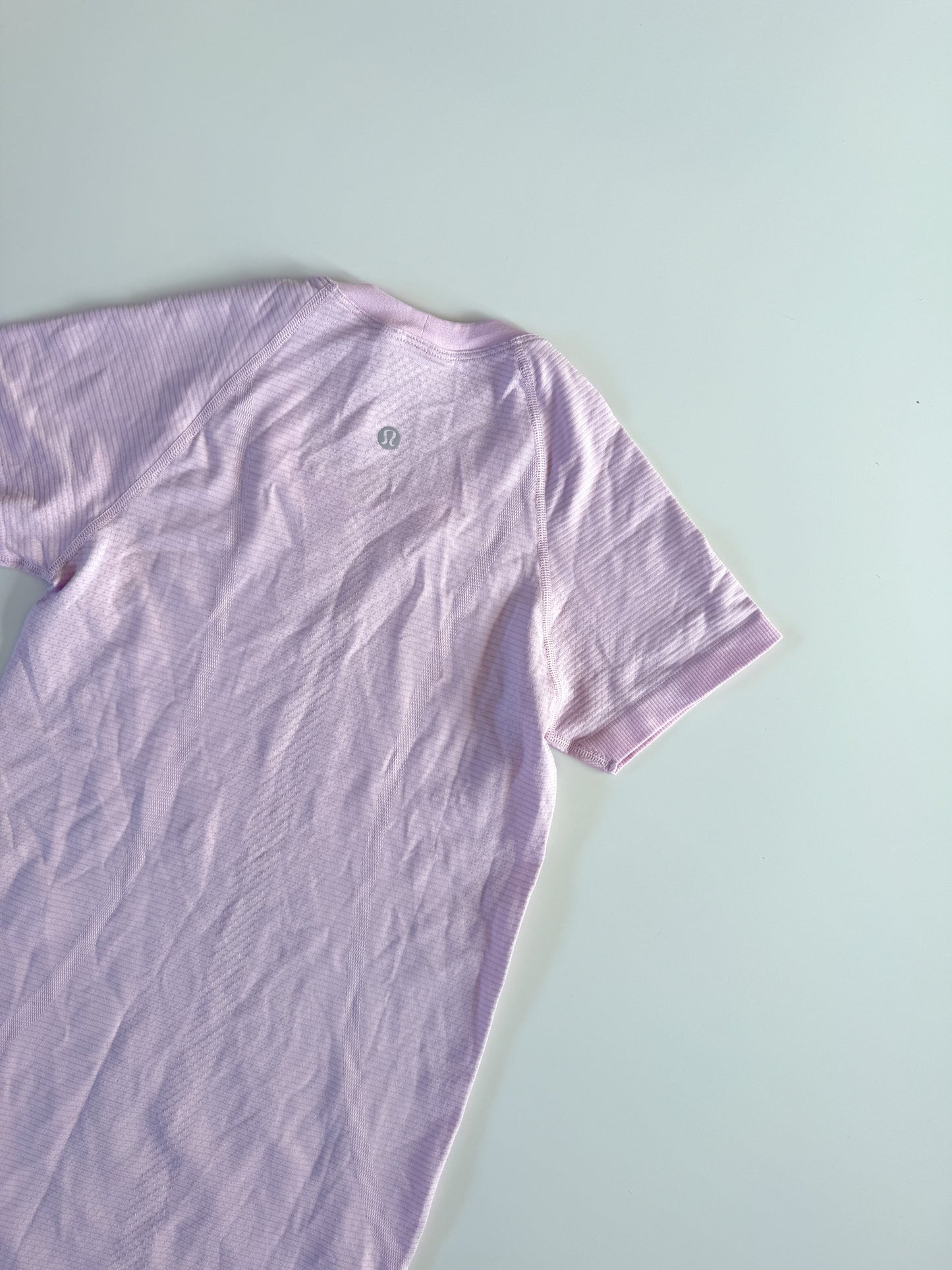 Size 2 Pink Organza Swiftly Tech Short Sleeve 2.0