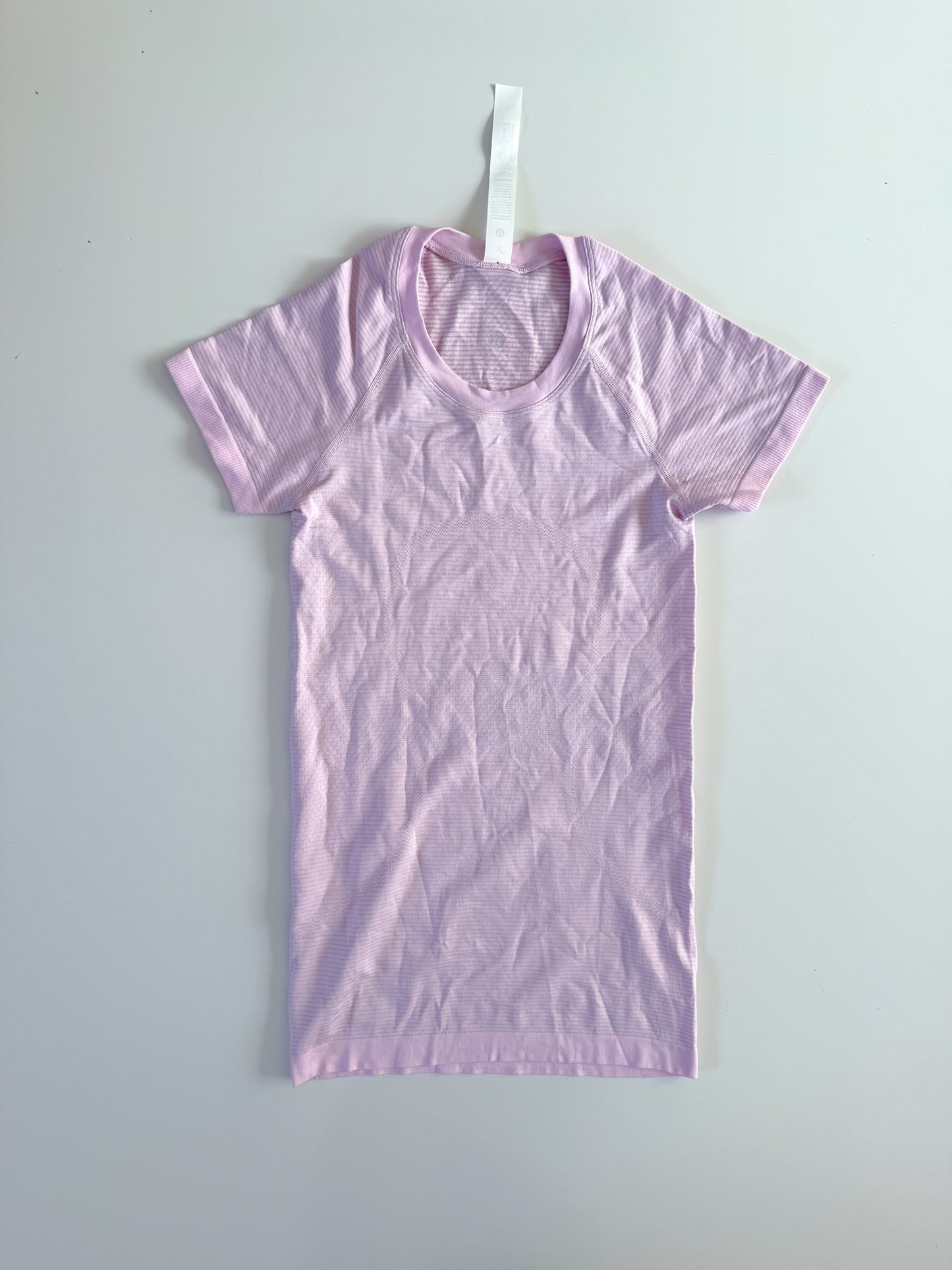Size 2 Pink Organza Swiftly Tech Short Sleeve 2.0