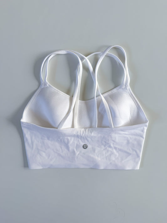 Size 6 White Longline Like A Cloud Bra