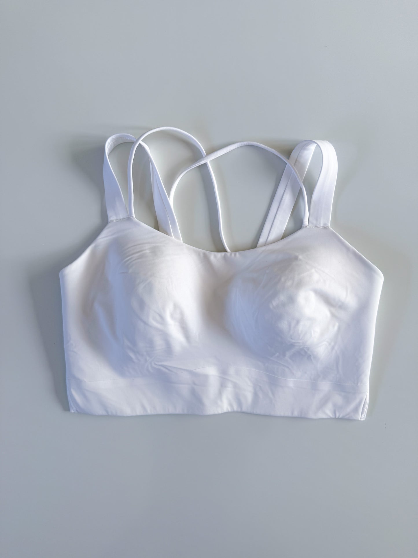 Size 12 White Longline Like A Cloud Bra