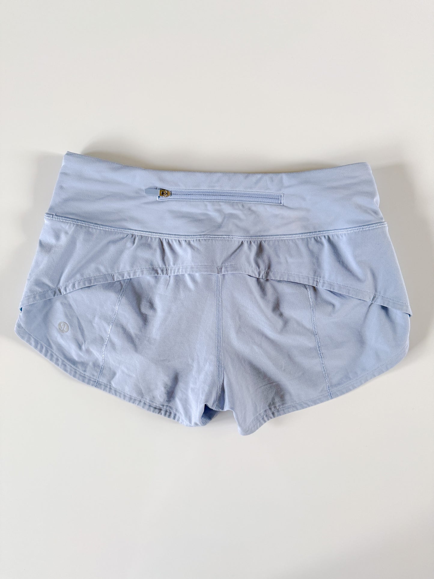 Size 6 Blue Linen Speed Up 2.5"