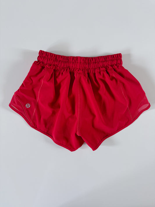 Size 4 Dark Red Hotty Hot 2.5"