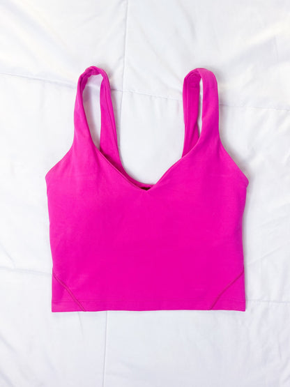 Size 8 Sonic Pink Align Tank