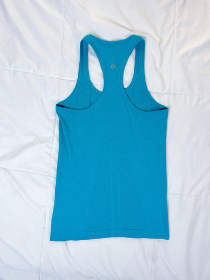 Size 4 Teal Swiftly Tank