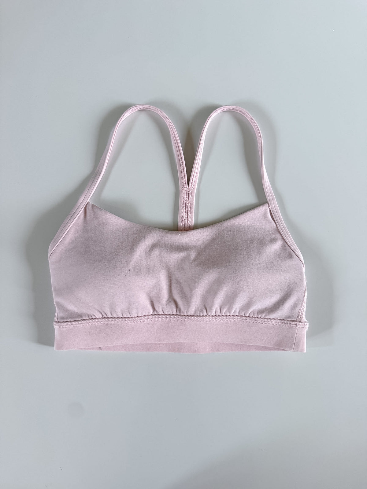 Size 2 Pink Organza Flow Y Bra description