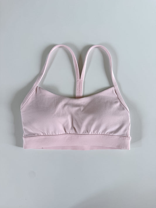 Size 2 Pink Organza Flow Y Bra description