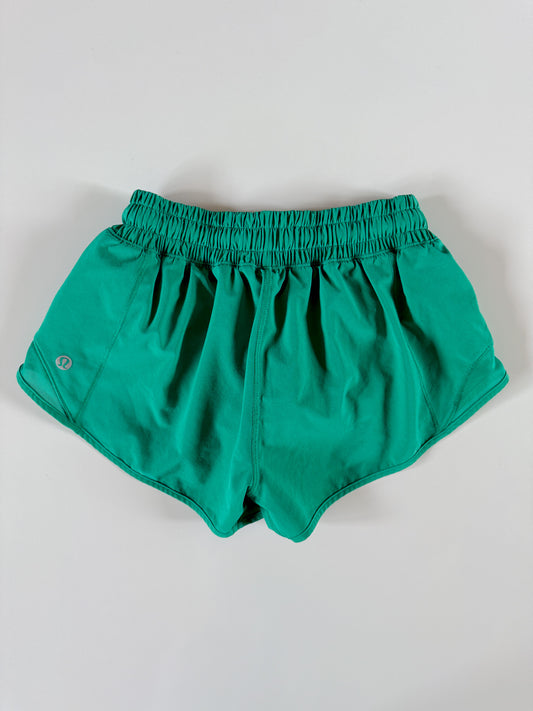 Size 0 Kelly Green Hotty Hot 2.5"