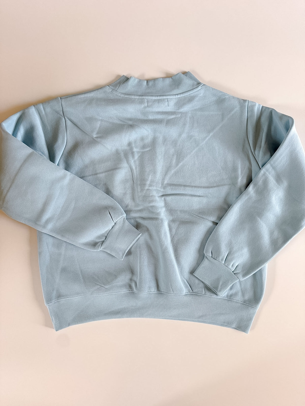 RARE NEW Powder Blue PARKE Mockneck