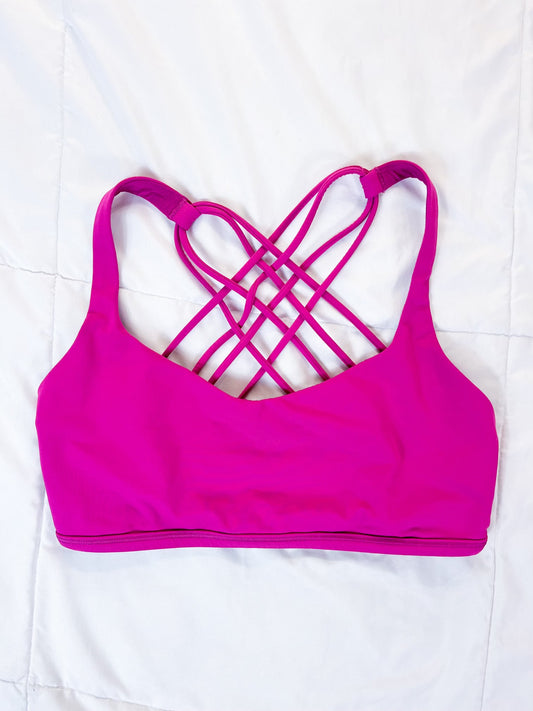 Size 8 Magenta Purple Free To Be Wild Bra