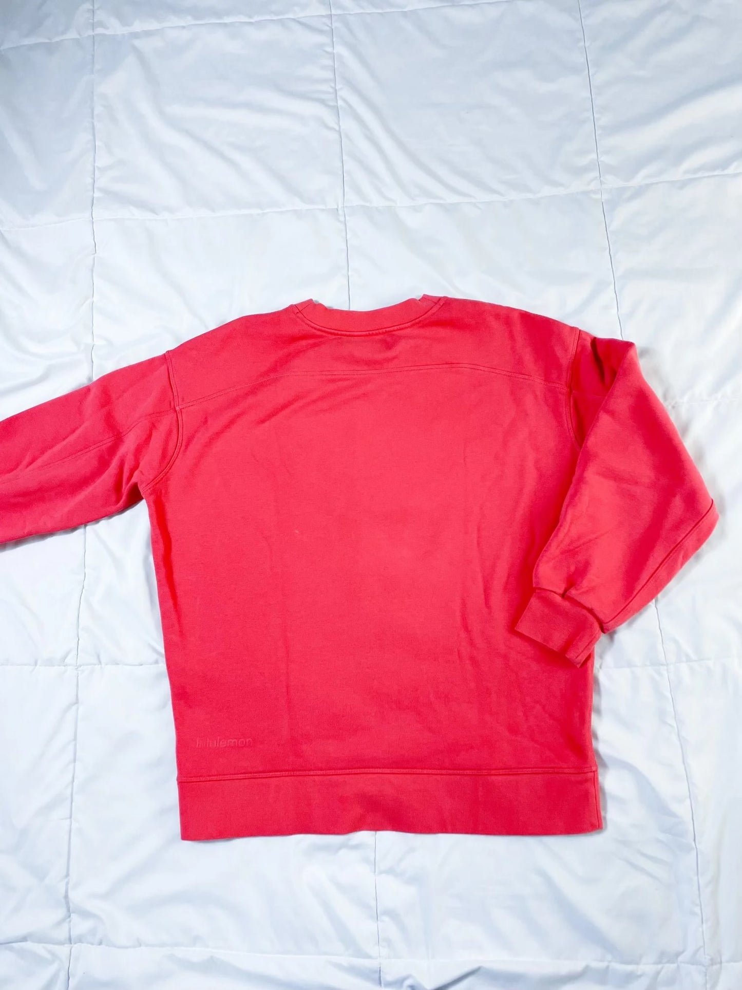 Size 2 Pale Raspberry Perfectly Oversized Crew