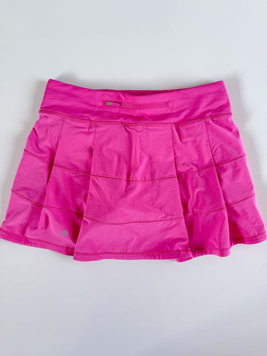 Size 4 Sonic Pink Pace Rival Skirt 15"
