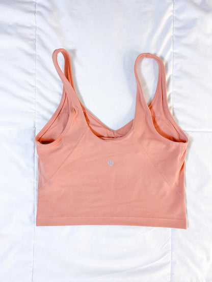 Size 6 Pink Savannah Align Tank