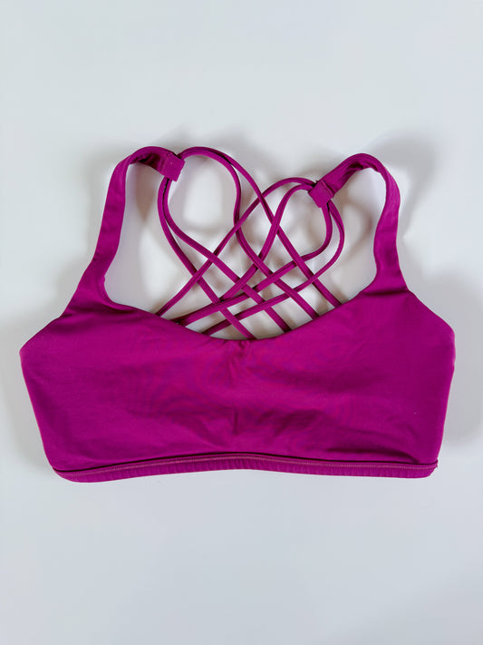 Size 6 Magenta Purple Free To Be Wild Bra