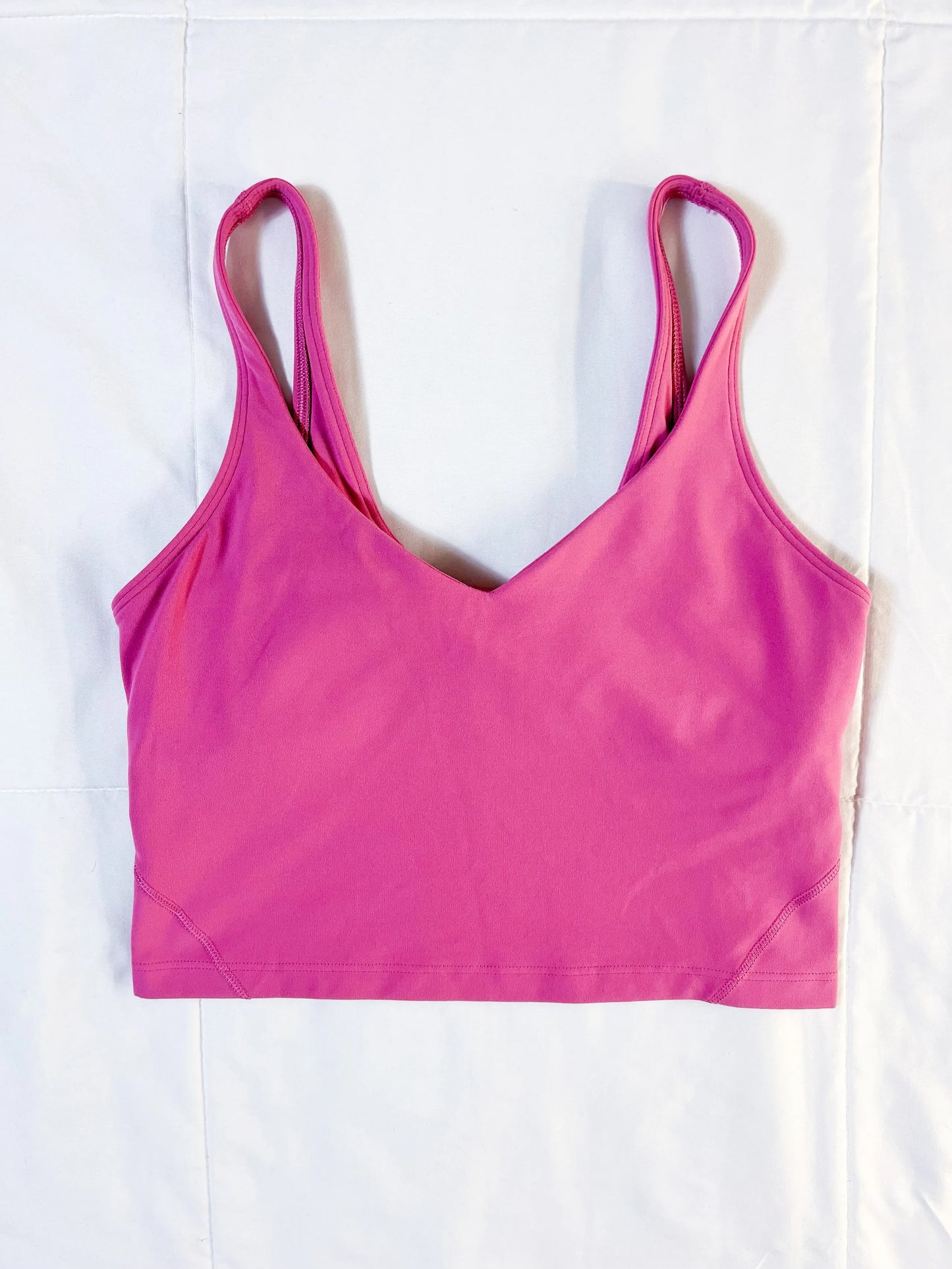 Size 8 Pink Lychee Align Tank