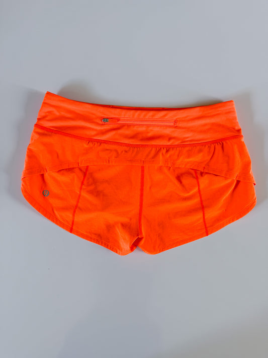 Size 4 RARE Highlight Orange Speed Up 2.5" flaw