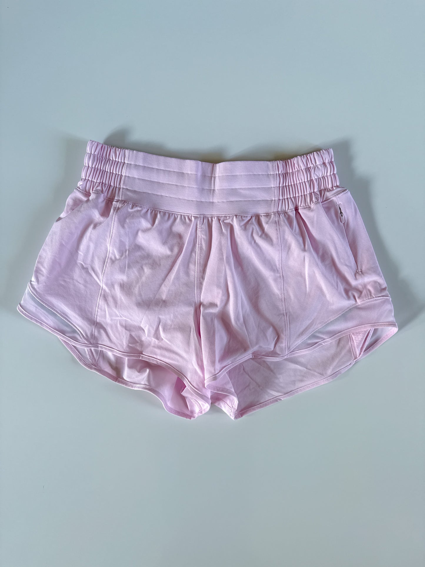 Size 6,8 HIGHRISE Pink Organza Hotty Hot 2.5"