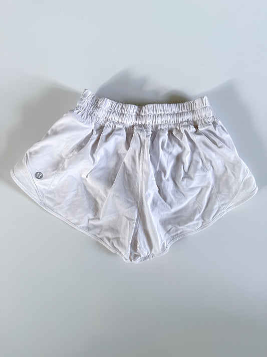 Size 2 White Hotty Hot 2.5"