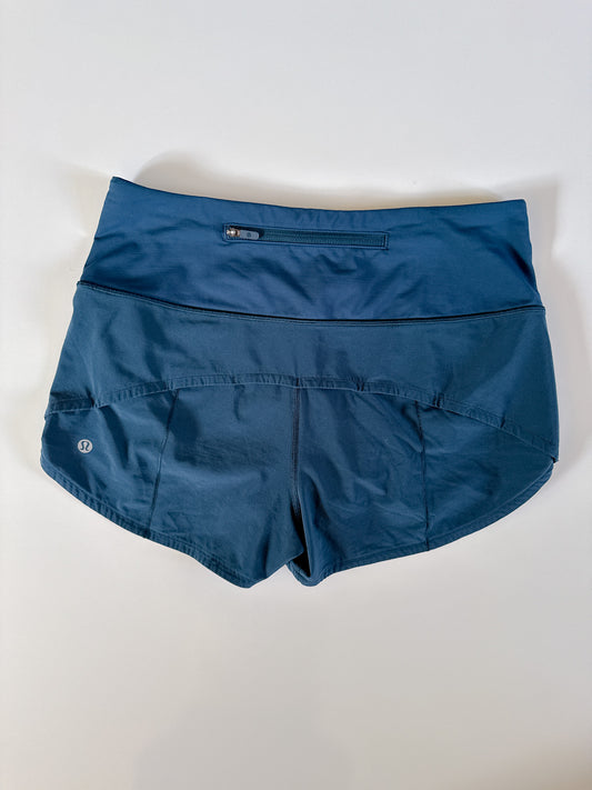 Size 6 RARE HIGHRISE Mineral Blue Speed Up 2.5"