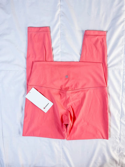 Size 10 NWT Pale Raspberry Align 28" flaw