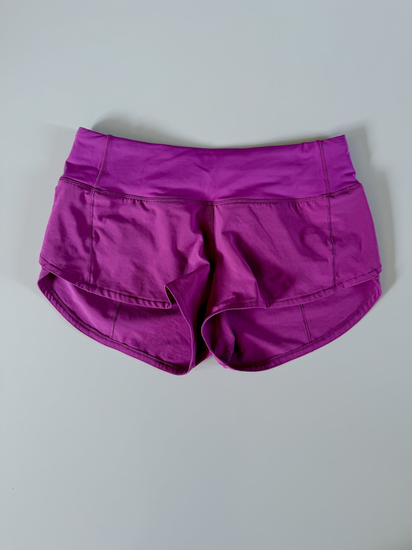 Size 2 RARE Vivid Plum Speed Up 2.5" No Liner
