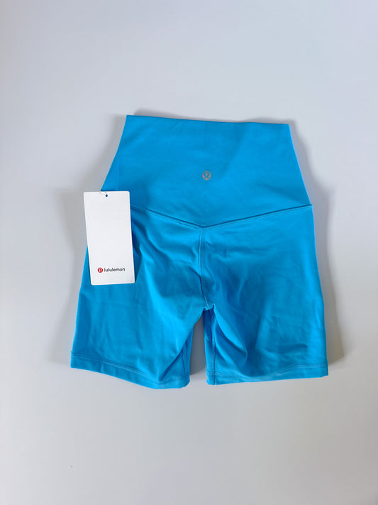 Size 2 Kayak Blue Align Short 6"
