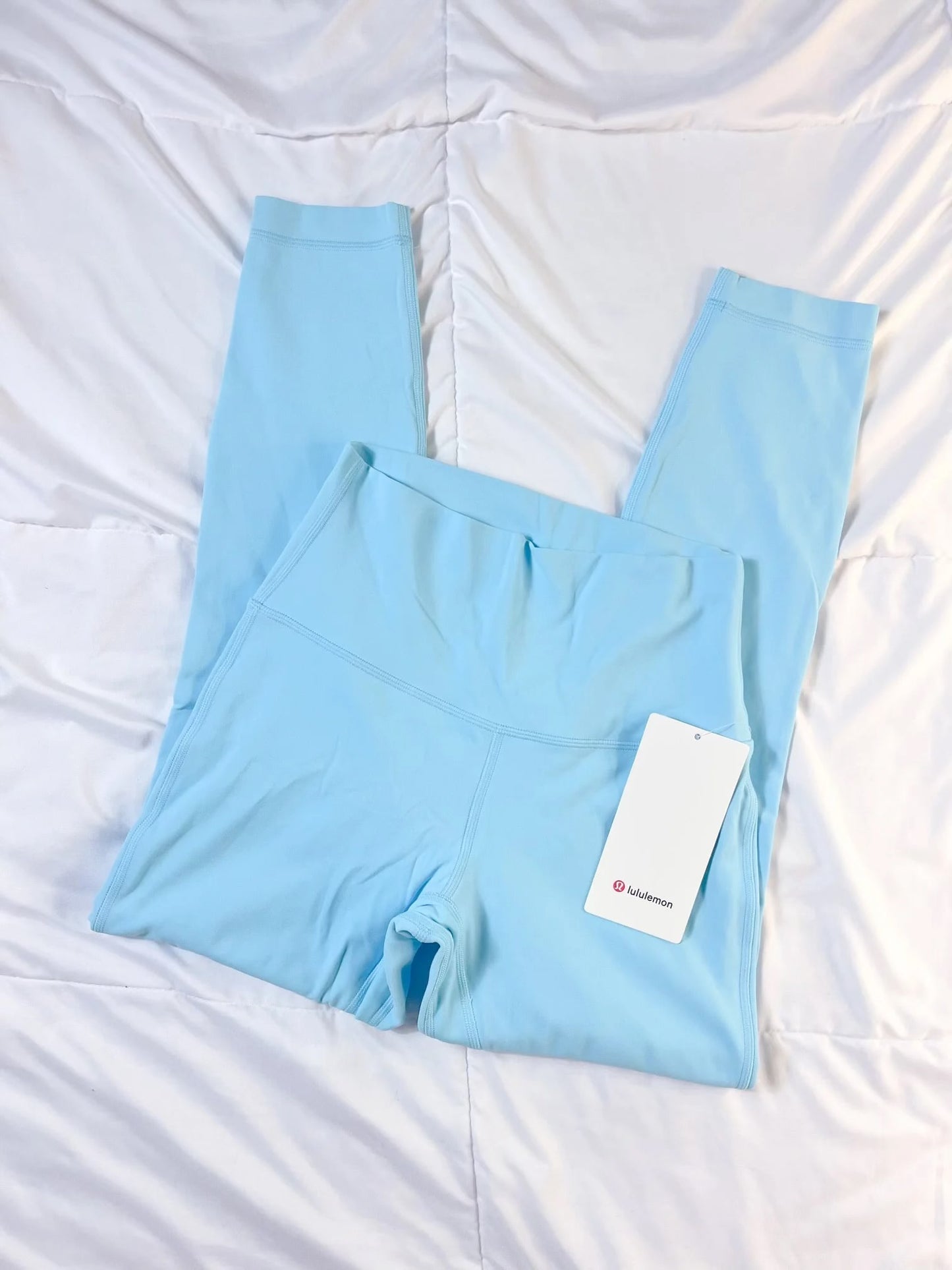 Size 8 NWT RARE Cyan Blue Align 25"