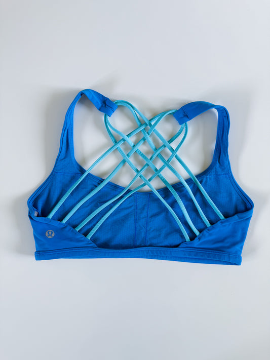 Size 4,6 RARE Poolside / Electric Turquoise Free to Be Wild Bra