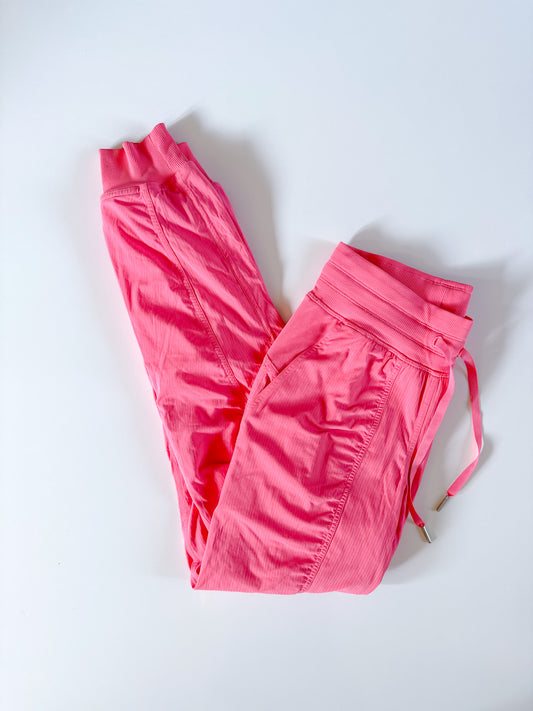 Size 2 Sakura Pink Dance Studio Jogger Full Length