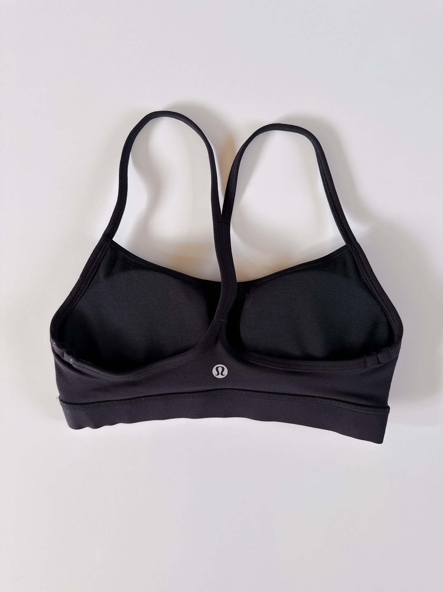 Size 6 NWT Black Flow Y Bra