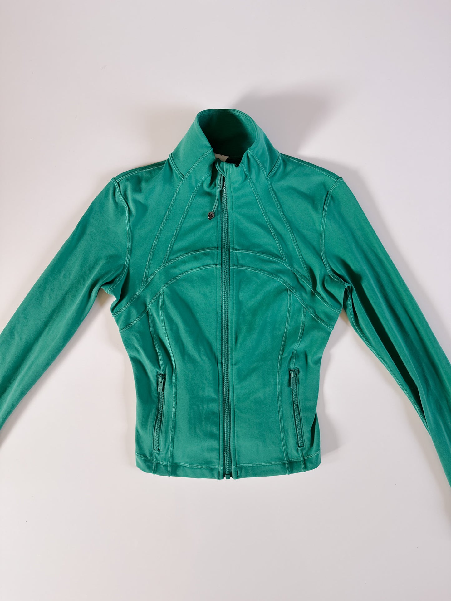 Size 4 RARE Cascada Green Define Cropped Jacket