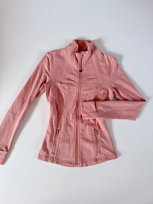 Size 6 Pink Savanah Define Jacket
