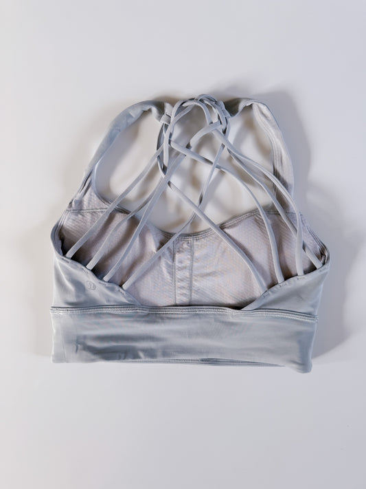Size 6 Jade Gray Longline Free To Be Wild Bra