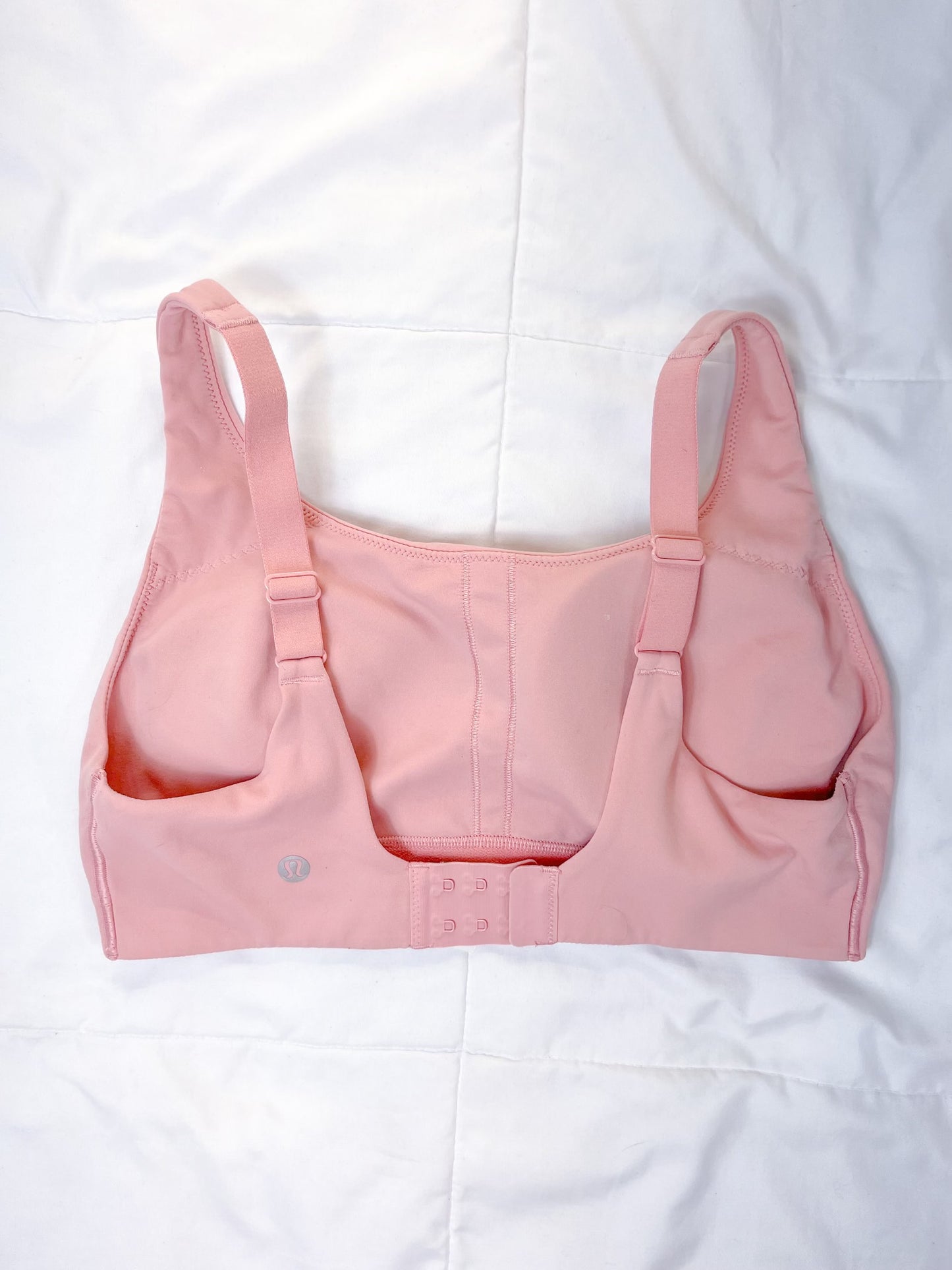 Size 8 Pink Puff In Alignment Bra