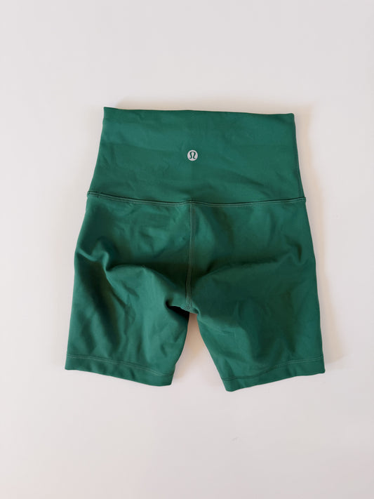 Size 2 Everglade Green Wunder Train Short 6"