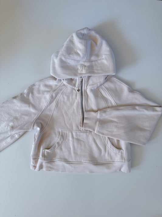 XS/S RARE White Opal Half-Zip Scuba