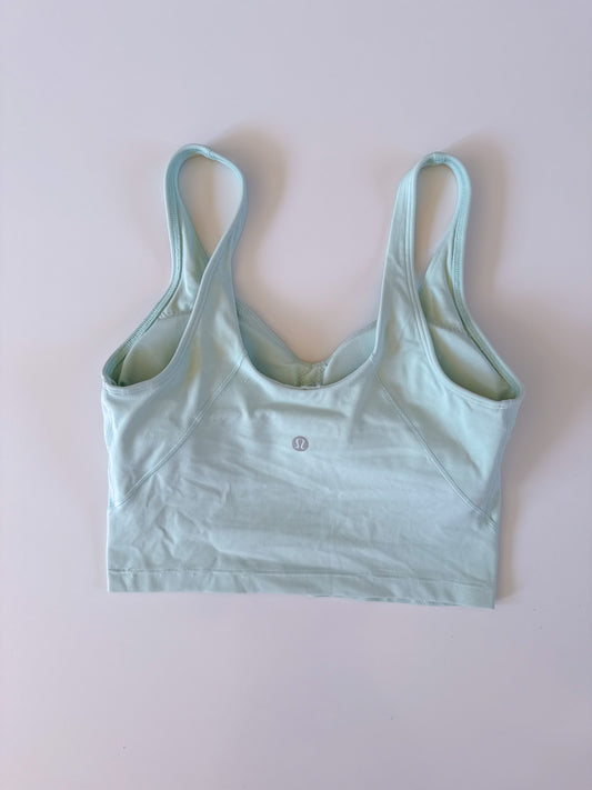 Size 6 Delicate Mint Align Tank