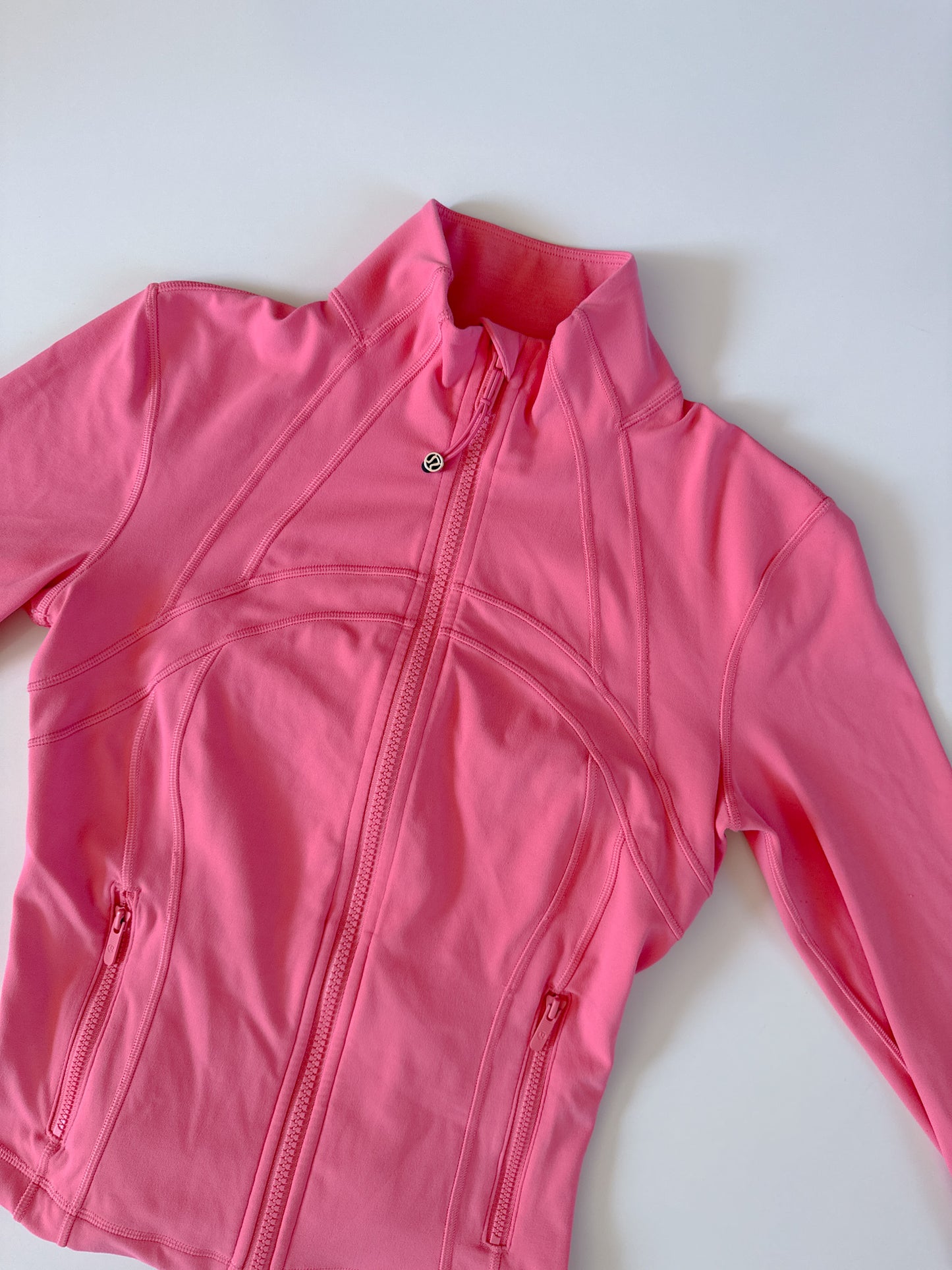 Size 4 RARE Sakura PInk Define Cropped Jacket *Nulu