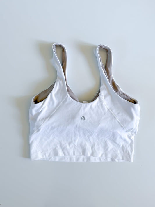 Size 8 White Align Tank
