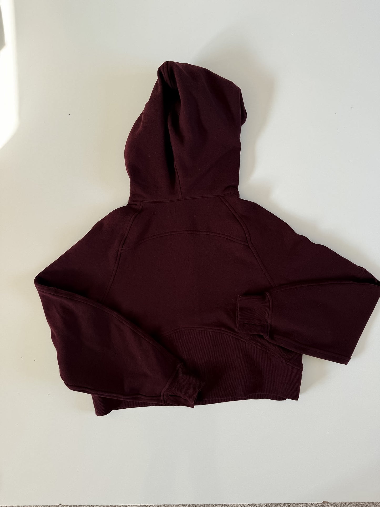 XS/S RARE Garnet/Gold Zip Half-Zip Scuba